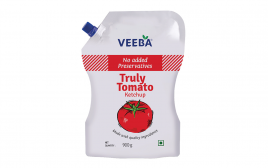 Veeba Truly Tomato Ketchup  Pouch  900 grams